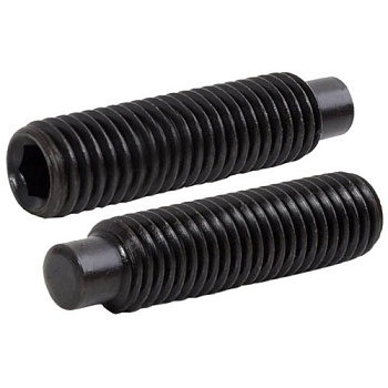 Винт установочный М8х12 DIN 915 с цапфой сталь 45Н