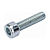 Винт с цилиндрической головкой и внутренним шестигранником М3х5 DIN 912 класс прочности 12.9 оцинкованная сталь